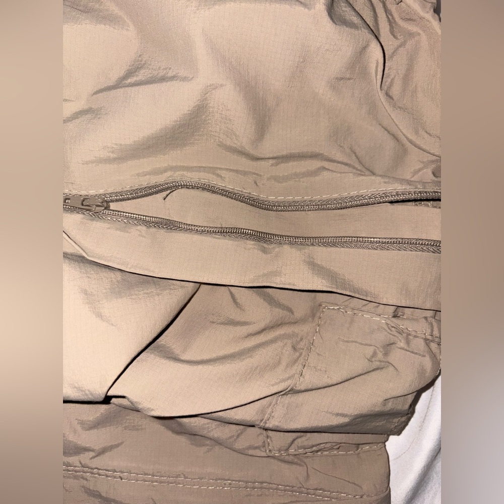 Columbia Omni Shade Convertible Pants to Shorts Men Beige Sun Protection - Picture 3 of 6